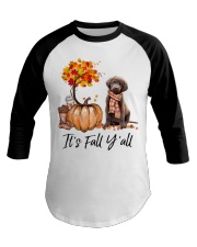 It is Fall - Chesapeake Bay Retriever Baseball Tee tile