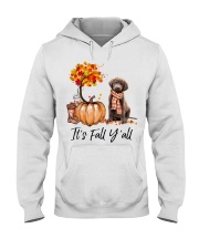 It is Fall - Chesapeake Bay Retriever Hooded Sweatshirt tile