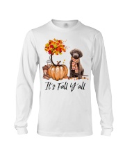 It is Fall - Chesapeake Bay Retriever Long Sleeve Tee tile
