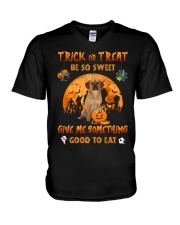 Good Treat - Puggle V-Neck T-Shirt tile