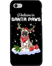 Santa Reindeer - Pug Phone Case tile