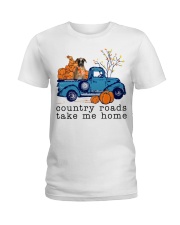 156 Country Roads Boxer 1 Ladies T-Shirt tile
