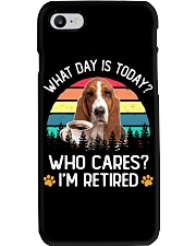 Retired - Basset Hound Phone Case tile