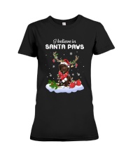 Santa Reindeer - Labrodoodle Premium Fit Ladies Tee tile