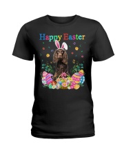 Happy Easter - Boykin Spaniel Ladies T-Shirt tile