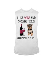 Three People - Yorkshire Terrier Sleeveless Tee tile
