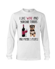 Three People - Yorkshire Terrier Long Sleeve Tee tile