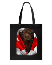 Canada Flag - Labradoodle 2 Tote Bag tile
