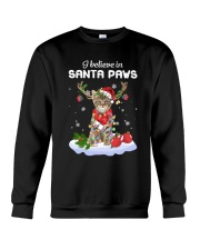 Santa Reindeer - Cat Crewneck Sweatshirt tile
