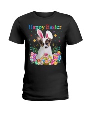 Happy Easter - Papillon 1 Ladies T-Shirt tile