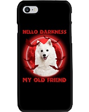 Dark Moon - Japanese Spitz Phone Case tile
