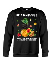 Pineapple - BLACK Miniature Poodle Crewneck Sweatshirt tile