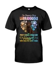Kinda Stole - CHOCOLATE Labradoodle Premium Fit Mens Tee tile