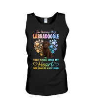 Kinda Stole - CHOCOLATE Labradoodle Unisex Tank tile