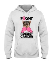 Fight Cancer - Yorkshire Terrier Hooded Sweatshirt tile