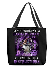 Instructions - Alaskan Klee Kai All-Over Tote tile
