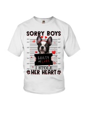 Stole - French Bulldog 2 Youth T-Shirt tile