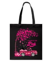 LBN October Pink Truck Labrador 1 Tote Bag tile