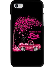 LBN October Pink Truck Labrador 1 Phone Case tile