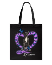Butterflies - BLACK Great Dane Tote Bag tile