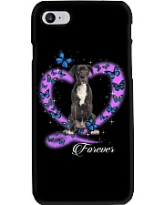 Butterflies - BLACK Great Dane Phone Case tile