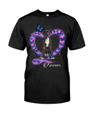 Butterflies - BLACK Great Dane Classic T-Shirt front
