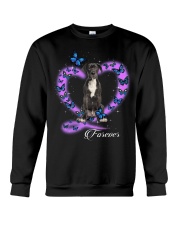 Butterflies - BLACK Great Dane Crewneck Sweatshirt tile