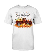 Thanksgiving - Puggle 1 Premium Fit Mens Tee tile