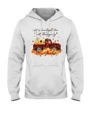 Thanksgiving - Puggle 1 Hooded Sweatshirt tile