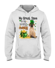 Lucky Charm - Great Dane Hooded Sweatshirt tile