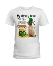Lucky Charm - Great Dane Ladies T-Shirt tile