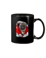 Canada Flag - Pug Mug tile