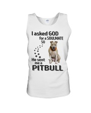 Canine Soulmate - Pitbull 1 Unisex Tank tile