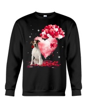 Valentine Balloon - Jack Russell Terrier 1 Crewneck Sweatshirt tile