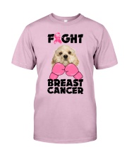 Fight Cancer - CREAM American Cocker Spaniel Classic T-Shirt front