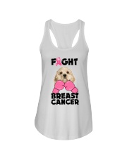 Fight Cancer - CREAM American Cocker Spaniel Ladies Flowy Tank tile