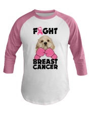 Fight Cancer - CREAM American Cocker Spaniel Baseball Tee tile