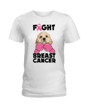 Fight Cancer - CREAM American Cocker Spaniel Ladies T-Shirt tile