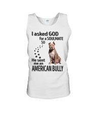 Canine Soulmate - American Bully Unisex Tank tile
