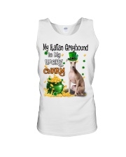 Lucky Charm - Italian Greyhound Unisex Tank tile