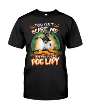 Crazy Lady - Toy Fox Terrier Premium Fit Mens Tee tile
