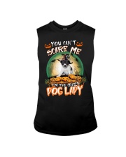 Crazy Lady - Toy Fox Terrier Sleeveless Tee tile