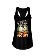 Crazy Lady - Toy Fox Terrier Ladies Flowy Tank tile