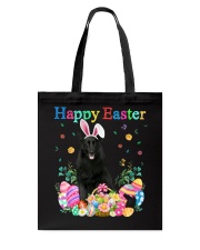 Happy Easter - BLACK Belgian Malinois Tote Bag tile