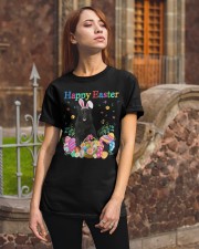 Happy Easter - BLACK Belgian Malinois Classic T-Shirt apparel-classic-tshirt-lifestyle-06