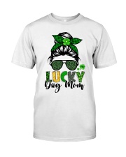 Lucky Dog Mom Classic T-Shirt front