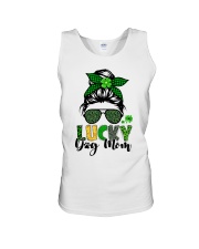 Lucky Dog Mom Unisex Tank tile