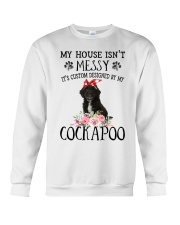 Messy - BLACK Cockapoo Crewneck Sweatshirt tile