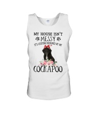 Messy - BLACK Cockapoo Unisex Tank tile