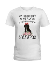 Messy - BLACK Cockapoo Ladies T-Shirt tile